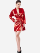 Podomka DKaren Housecoat Agnes 2 XL Red (5901780643911) - obraz 1