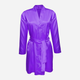 Podomka DKaren Housecoat Agnes 2 M Violet (5901780645380) - obraz 1