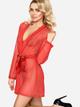 Podomka DKaren Housecoat Aisha M Red (5902230058408) - obraz 1