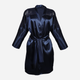 Podomka DKaren Housecoat Alexandra XS Navy Blue (5903251394612) - obraz 3