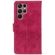 Чохол-книжка Crazy Horse Clasic Samsung Galaxy S22 Ultra (S908) Magenta (Front) (49578) - зображення 3