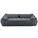 Лежак для собак всех пород EGO Bosyak Soft XL 110x85 Серый (лежанка для больших собак 20-27 кг) - изображение 3
