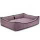 Лежак для собак всех пород EGO Bosyak Soft XL 110x85 Розовый (лежанка для больших собак 20-27 кг) - изображение 4