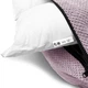 Лежак для собак всех пород EGO Bosyak Soft L 95x80 Розовый (лежанка для средних собак 12-20 кг) - изображение 10