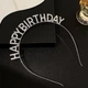 Обруч happy birthday зі стразами з днем народження Honey Fashion Accessories сріблястий (12-68) - зображення 2