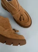 Женские лоферы ShoesBand Рыжие натуральная замша демисезонные 37 (23,5 см) (S87051-3д) - изображение 7