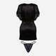 Халат жіночий DKaren Housecoat Ariana S Black (5903251370920) - зображення 5