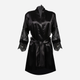 Халат жіночий DKaren Housecoat Beatrice L Black (5903251394087) - зображення 3