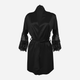 Халат жіночий DKaren Housecoat Beatrice 2XL Black (5903251394100) - зображення 5