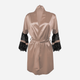 Podomka DKaren Housecoat Beatrice L Light Beige (5903251396746) - obraz 1