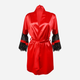 Podomka DKaren Housecoat Beatrice XL Red (5903251396456) - obraz 1