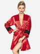 Podomka DKaren Housecoat Betty L Red (5902230058774) - obraz 1