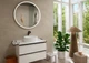 Смеситель для раковины высокий 240 Fine CoolStart Hansgrohe Tecturis S (цвет - чёрный матовый), без донного клапана 73372670 - изображение 2