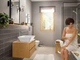 Змішувач для раковини високий 240 CoolStart EcoSmart+ Hansgrohe Rebris E (колір - хром), з донним клапаном 72591000 - изображение 3