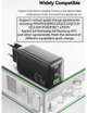 Сетевое зарядное устройство Essager GaN Charger 2C+U 67W Black - изображение 3