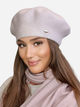 Beret damski Kamea K.22.012.09 One Size Różowy (5903246756128) - obraz 1