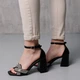 Жіночі босоніжки Fashion Mira 3985 37 розмір 24 ​​см Чорний - зображення 4