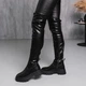 Ботфорты женские зимние Fashion Arion 3884 40 размер 25,5 см Черный 4501462 - изображение 7