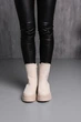 Ботинки женские зимние Fashion Rosie 3881 40 размер 25,5 см Бежевый 4501445 - изображение 10
