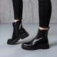 Ботинки женские Fashion Code 3747 39 размер 25 см Черный 4419608 - изображение 5
