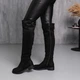 Ботфорты женские зимние Fashion Abu 3890 36 размер 23,5 см Черный 4501494 - изображение 3