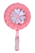 Генератор мыльных пузырей Round Bubble Wand, в виде ветряной мельницы, розовый, 1шт - изображение 1