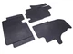 Гумові килимки Polytep Renault Master II 98-/03-/Opel Movano I 98-/03-/Nissan Interstar I 98-/03- (3 шт) 85232 - зображення 6