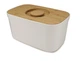 Хлібниця з бамбуковою дошкою Bread Bin белая Joseph Joseph 81097 - зображення 1