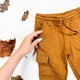 Штаны джогеры H&M 122 см коричневый артикул Л622 - изображение 3