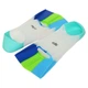 Ласты тренировочные с закрытой пяткой Cima F001 размер XS (30-32) White-Blue-Green - изображение 1
