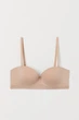 Бюстгальтер H&M 80A светло бежевый 310843793 - изображение 1