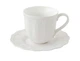 Чашка для чая с блюдцем Easy Life (R2S) Elite White 250мл R2885#ELW - изображение 1