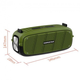 Портативная беспроводная Bluetooth колонка Hopestar A20 green - изображение 3