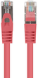 Patchcord Lanberg CAT.6a F/UTP 0.25 m Czerwony (PCF6-10CC-0025-R) - obraz 2