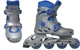 Роликовые коньки раздвижные X-Road PW- 120 Blue 39-42 - изображение 2