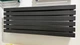 Радиатор горизонтальный Radox Cento 375x1000 mm, Black mat - изображение 3