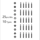 Набор электрической отвертки с насадками Xiaomi ATUMAN E1 Electric Precisoon Screwdriver Set 25 Pcs batch head (25 бит) - изображение 7