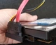 Перехідник угловий SATA 7+15 M/F, 90 градусів поворотний САТА (816053750) Чорний - зображення 2