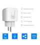 Розумна Wi-Fi розетка з таймером Tuya Smart 16A - зображення 2