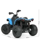 Детский квадроцикл на аккумуляторе с музыкой и светом фар Bambi M 5001EBLR-4&nbsp;Голубой - изображение 4