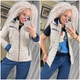 Fashions • Куртка трансформер женская Entony Fashions 46 бежевый (№3503/а-бр-мк) - изображение 3