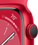 Smartwatch Apple Watch Series 8 GPS 41mm (PRODUCT)RED Aluminium Case with (PRODUCT)RED Sport Band (MNP73/A) - obraz 6