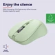 Мышка Trust Mydo Silent Wireless Green (25042) - изображение 5