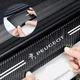 Защитная пленка для порогов с логотипом PEUGEOT (комплект 4шт.) Carbon - изображение 5