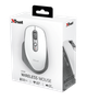 Мышь беспроводная Trust Ozaa Rechargeable, White, оптическая, 800/1200/1600/2400 dpi, 6 кнопок, эргономичный дизайн, встроенная ионно-литиевая батарея (24035) - изображение 7