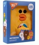 Блокнот пухнастий YES Line Friends Sally A6 80л на замочку дитячий - изображение 1