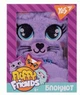 Блокнот пухнастий YES Fluffy Friends Кісуня Еллі А6 на замочку дитячий - изображение 1