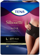 Pieluchomajtki Tena Silhouette Tall Black Panty L 8 Uds (7322541095127) - obraz 1