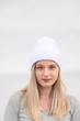 Шапка жіноча Кісс білий 30452-13 - изображение 1