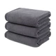 Полотенце махровое Lotus. Отель Premium Microcotton Antrasit-90х150 - изображение 4